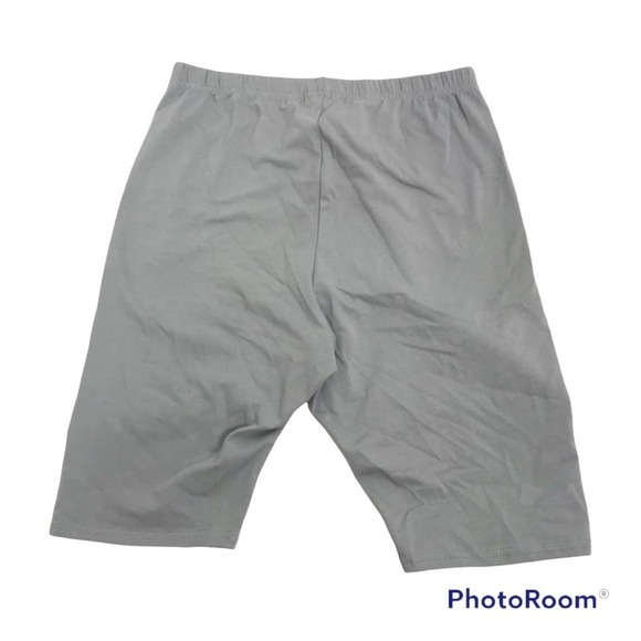Prettylittlething charcoal grey cotton stretch cycling shorts size 6 NWT - Picture 5 of 9